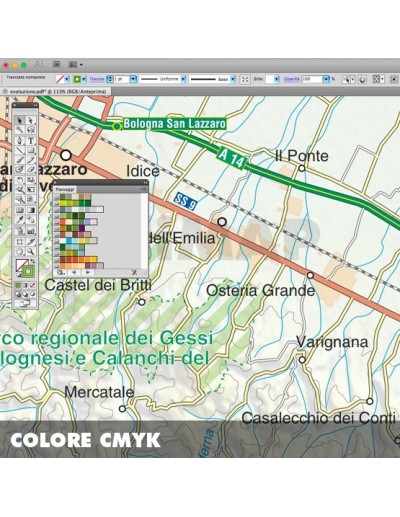 Mappa della provincia di Bologna pdf scala...