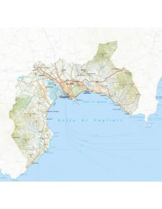 Mappa della provincia di Cagliari pdf scala 1:200.000