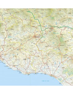 Mappa della provincia di Caltanissetta pdf scala 1:200.000 2