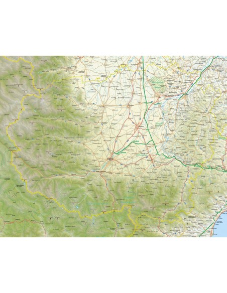 Mappa della provincia di Cuneo pdf scala 1:200.000