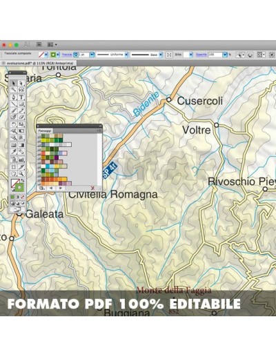 Mappa della provincia di Forlâ€œ-Cesena pdf...