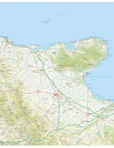 Mappa della provincia di Foggia pdf scala 1:200.000 2