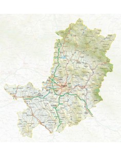 Mappa della provincia di Firenze pdf scala 1:200.000