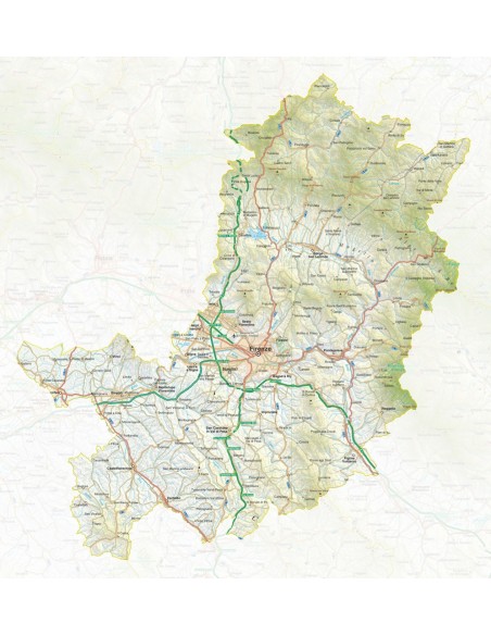 Mappa della provincia di Firenze pdf scala 1:200.000