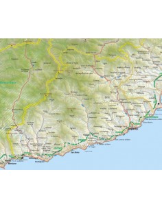 Mappa della provincia di Imperia pdf scala 1:200.000 2