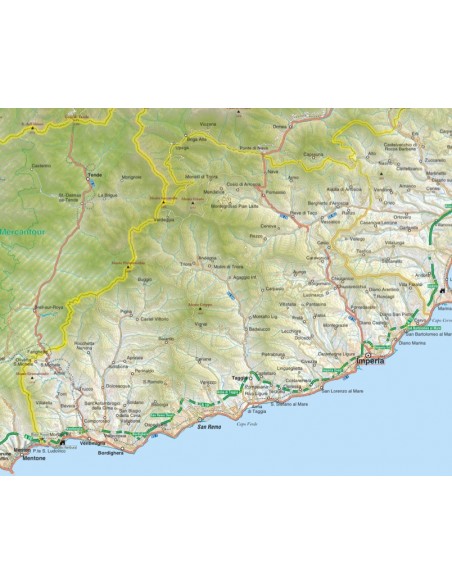 Mappa della provincia di Imperia pdf scala 1:200.000