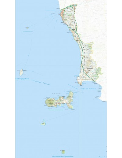 Mappa della provincia di Livorno pdf scala...
