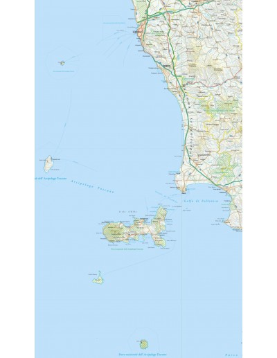 Mappa della provincia di Livorno pdf scala...