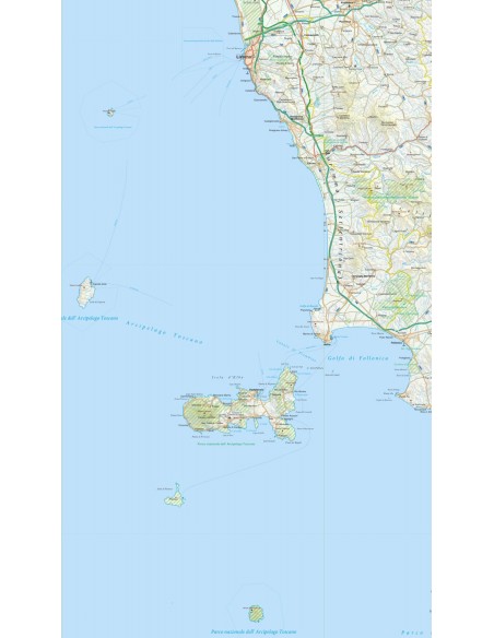 Mappa della provincia di Livorno pdf scala 1:200.000