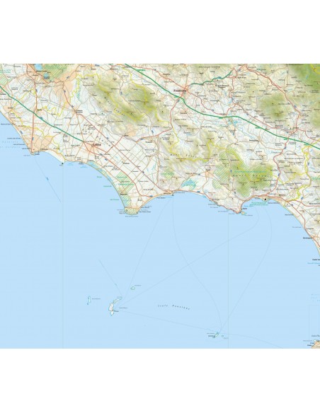 Mappa della provincia di Latina pdf scala 1:200.000