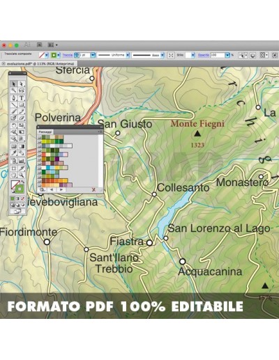 Mappa della provincia di Macerata pdf scala...