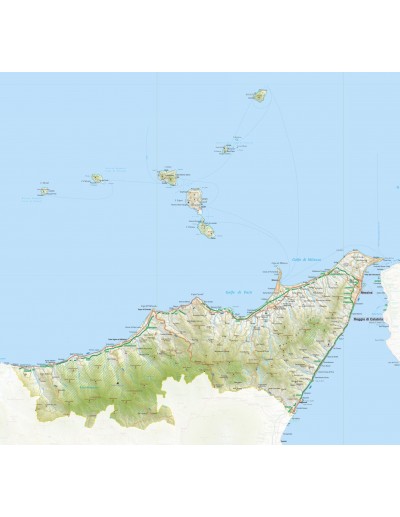 Mappa della provincia di Messina pdf scala 1:200.000