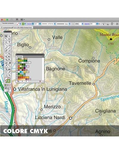 Mappa della provincia di Massa-Carrara pdf...