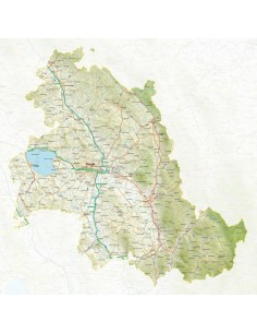 Mappa della provincia di Perugia pdf scala 1:200.000