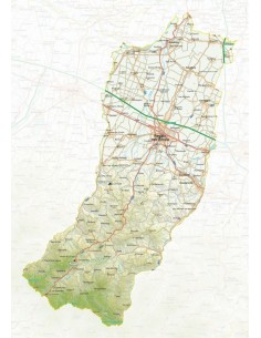 Mappa della provincia di Reggio nell'Emilia pdf scala...