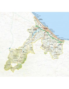 Mappa della provincia di Rimini pdf scala 1:200.000
