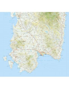 Mappa della provincia Sud Sardegna pdf scala 1:200.000 2