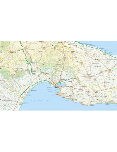 Mappa della provincia di Taranto pdf scala...