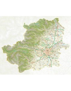 Mappa della provincia di Torino pdf scala 1:200.000