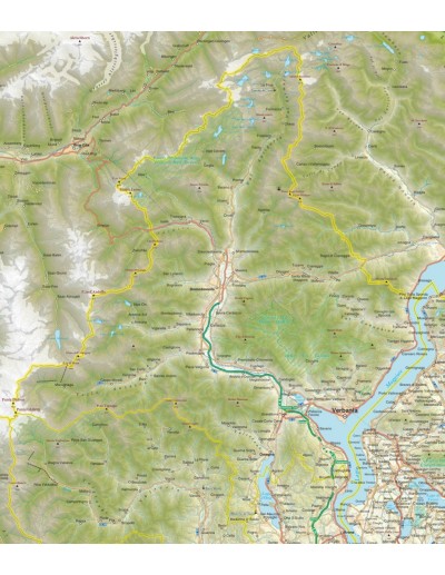 Mappa della provincia di Verbano-Cusio-Ossola...