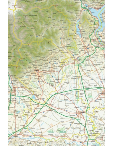 Mappa della provincia di Vercelli pdf scala 1:200.000