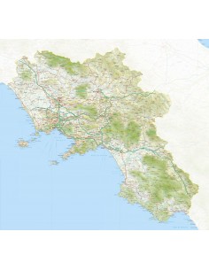 Mappa della Campania jpg scala 1:200.000