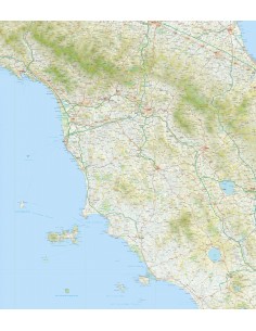 Mappa della Toscana jpg scala 1:200.000 2