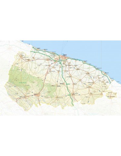 Mappa della provincia di Bari jpg scala 1:200.000