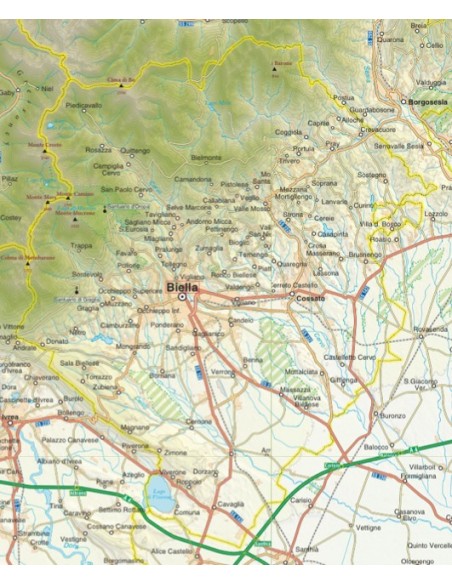 Mappa della provincia di Biella jpg scala 1:200.000