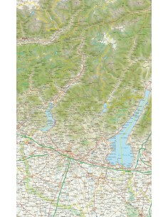 Mappa della provincia di Brescia jpg scala 1:200.000 2