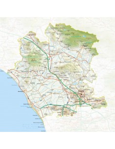 Mappa della provincia di Caserta jpg scala 1:200.000