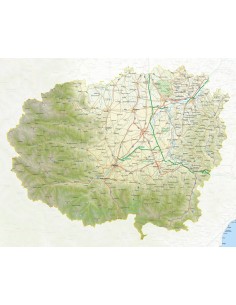 Mappa della provincia di Cuneo jpg scala 1:200.000