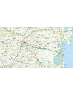 Mappa della provincia di Ferrara jpg scala 1:200.000 2