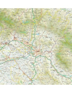 Mappa della provincia di Firenze jpg scala 1:200.000 2