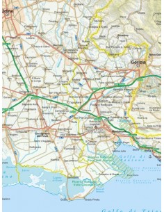 Mappa della provincia di Gorizia jpg scala 1:200.000 2