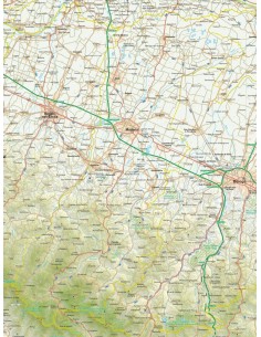 Mappa della provincia di Modena jpg scala 1:200.000 2