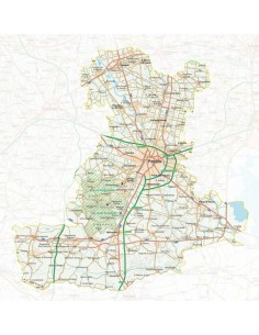 Mappa della provincia di Padova jpg scala 1:200.000
