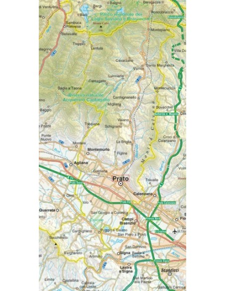 Mappa della provincia di Prato jpg scala 1:200.000
