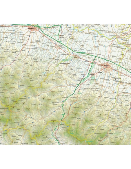Mappa della provincia di Parma jpg scala 1:200.000