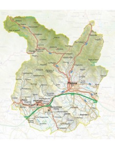Mappa della provincia di Pistoia jpg scala 1:200.000