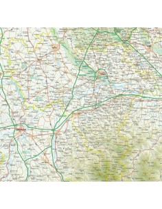 Mappa della provincia di Pavia jpg scala 1:200.000 2