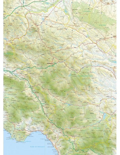 Mappa della provincia di Potenza jpg scala...