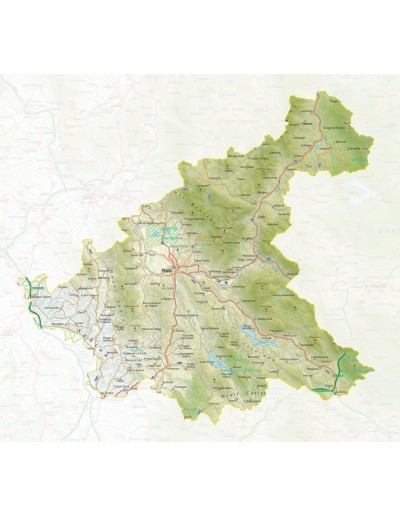 Mappa della provincia di Rieti jpg scala 1:200.000