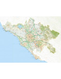 Mappa della provincia di Roma jpg scala 1:200.000