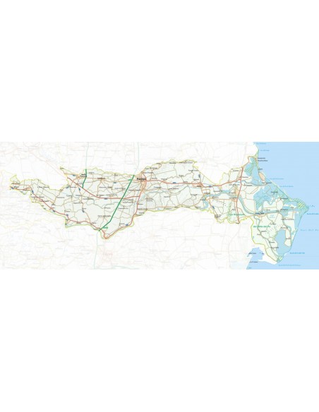 Mappa della provincia di Rovigo jpg scala 1:200.000