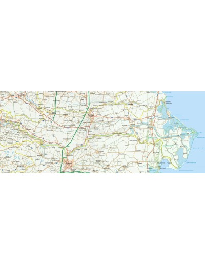Mappa della provincia di Rovigo jpg scala...