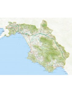 Mappa della provincia di Salerno jpg scala 1:200.000
