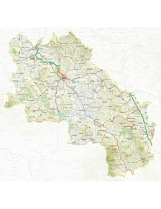 Mappa della provincia di Siena jpg scala 1:200.000