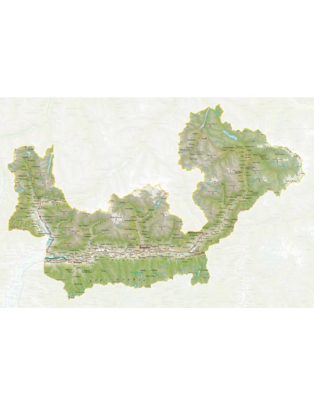 Mappa della provincia di Sondrio jpg scala 1:200.000