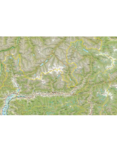 Mappa della provincia di Sondrio jpg scala...
